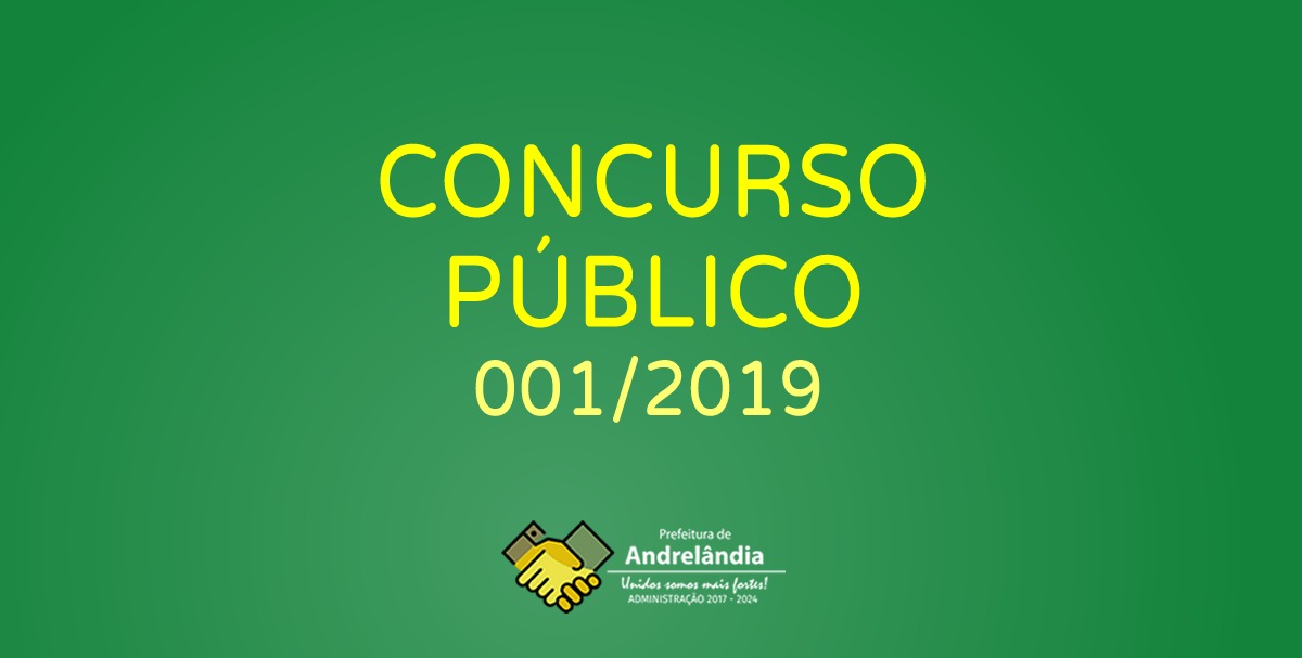 Leia mais sobre o artigo Concurso Público 001/2019