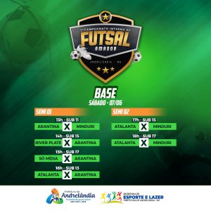 Leia mais sobre o artigo 2º CAMPEONATO INTERNO DE FUTSAL AMADOR – CATEGORIA DE BASE