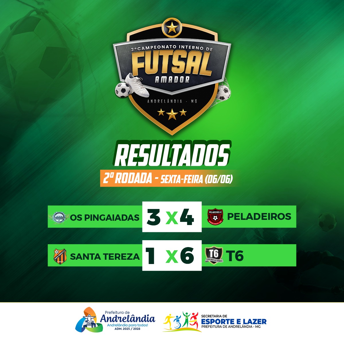 No momento, você está visualizando 2º CAMPEONATO INTERNO DE FUTSAL AMADOR